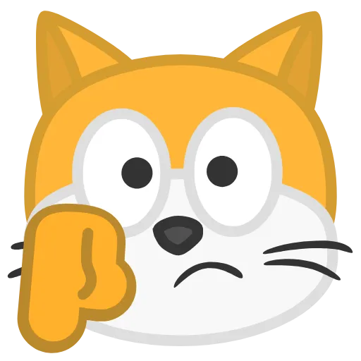 Стикер 10 Scratch Emoji