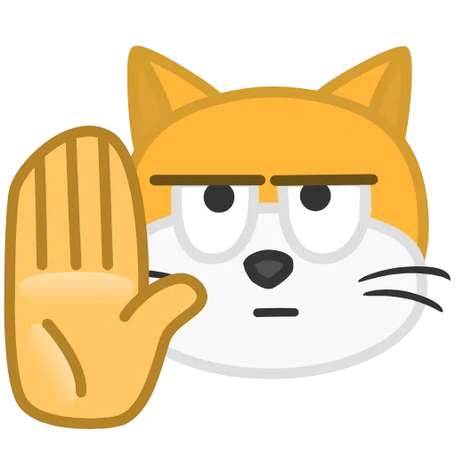 Стикер 11 Scratch Emoji