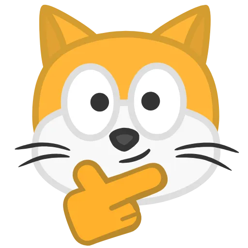 Стикер 8 Scratch Emoji