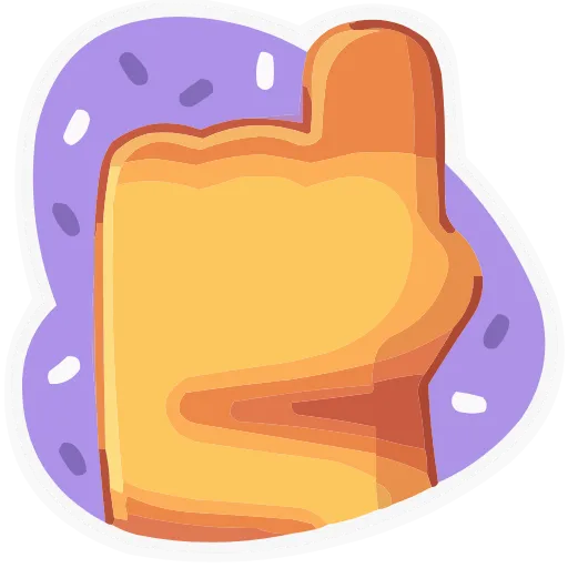 👆 Эмодзи «Лапки-царапки» для Telegram