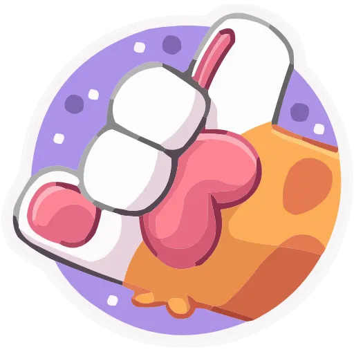 🤙 Эмодзи «Лапки-царапки» для Telegram