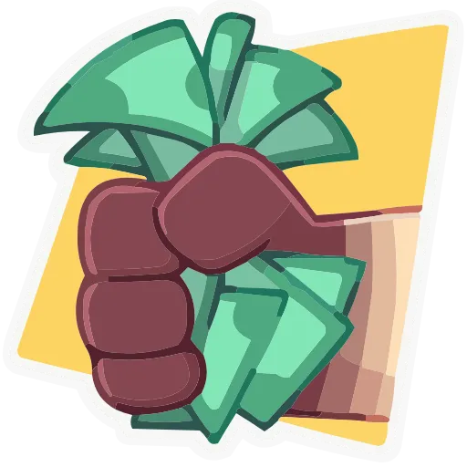 🤑 Эмодзи «Лапки-царапки» для Telegram