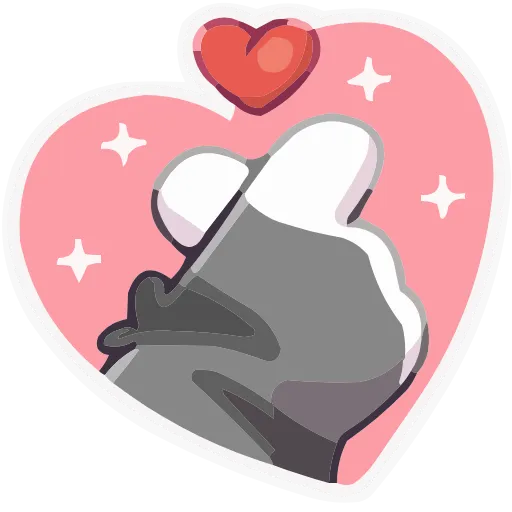 🫰 Эмодзи «Лапки-царапки» для Telegram