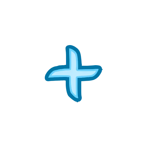🤩 Эмодзи «Буквы на фоне морской волны» для Telegram