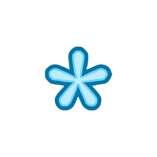 🤩 Эмодзи «Буквы на фоне морской волны» для Telegram