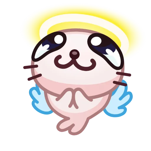 Стикер 37 Seal Emoji