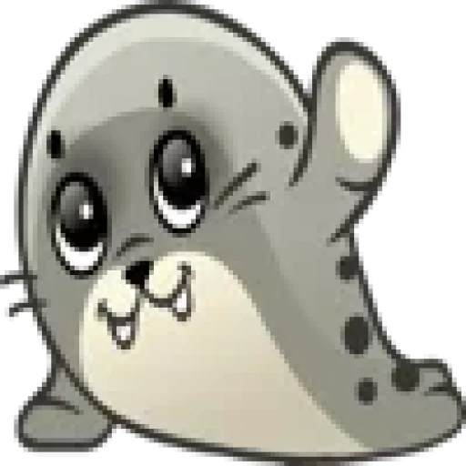 Стикерпак Seals для Telegram