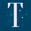 🌊 Эмодзи «Буквы в стиле ночного неба» для Telegram