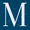 🌊 Эмодзи «Буквы в стиле ночного неба» для Telegram