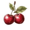Стикер 33 🌟 cherry vibe