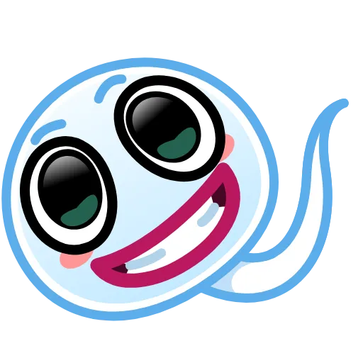 Стикер 27 Semen Emoji