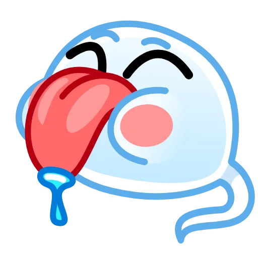 Стикер 32 Semen Emoji