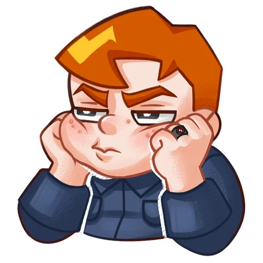 😩 Стикер «Семён Бабурин» для Telegram