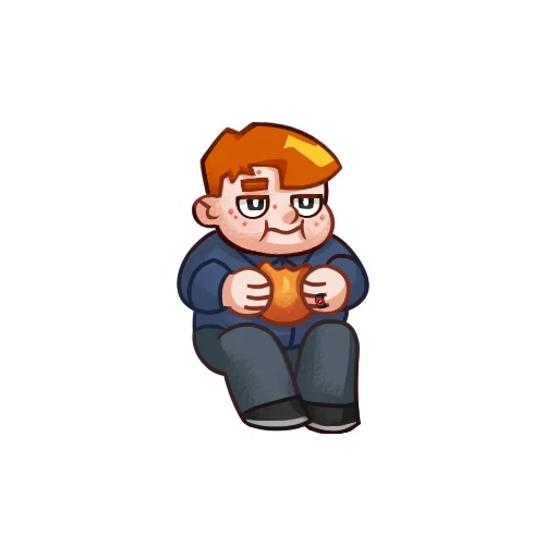 🥺 Стикер «Семён Бабурин» для Telegram