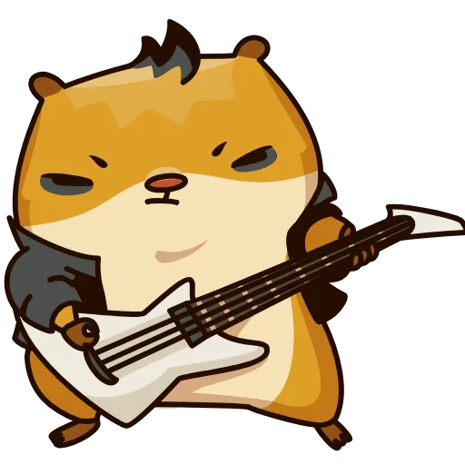 Стикер 11 Senya Hamster