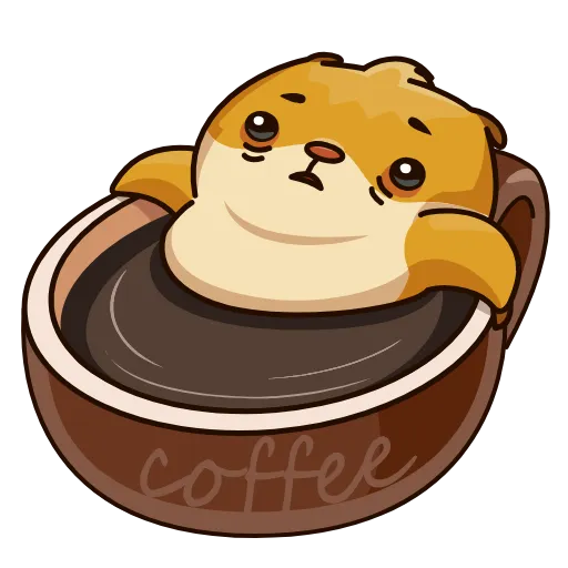 Стикер 19 Senya Hamster