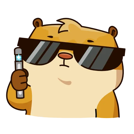 Стикер 14 Senya Hamster