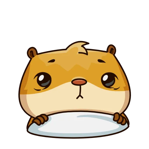 Стикер 24 Senya Hamster