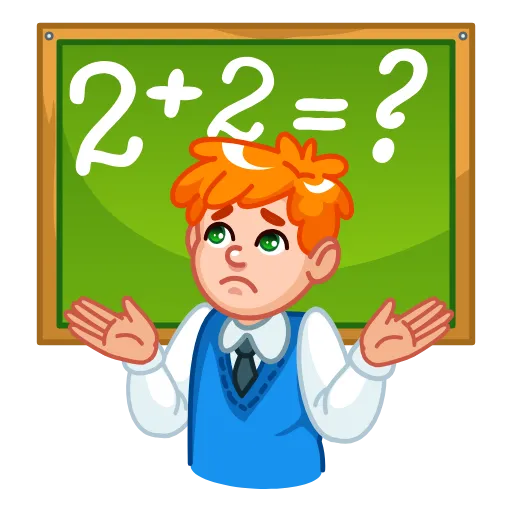 🤩 Стикер «1 сентября» для Telegram