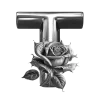 🤩 Эмодзи «Металлические буквы и иконки» для Telegram
