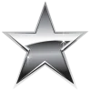 🤩 Эмодзи «Металлические буквы и иконки» для Telegram