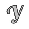 😃 Эмодзи «Серые буквы и металлические эмодзи» для Telegram