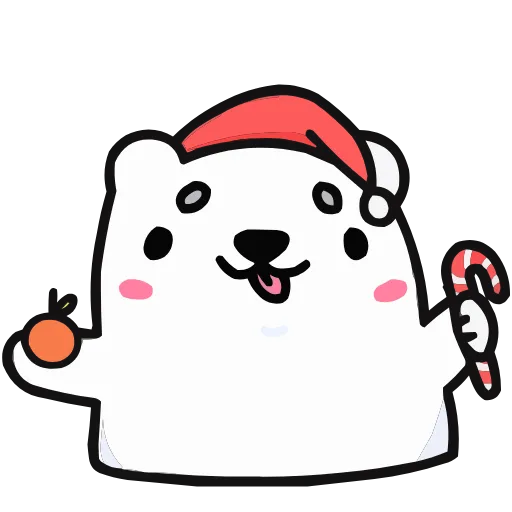 🎄 Эмодзи «Медвежонок Арти» для Telegram