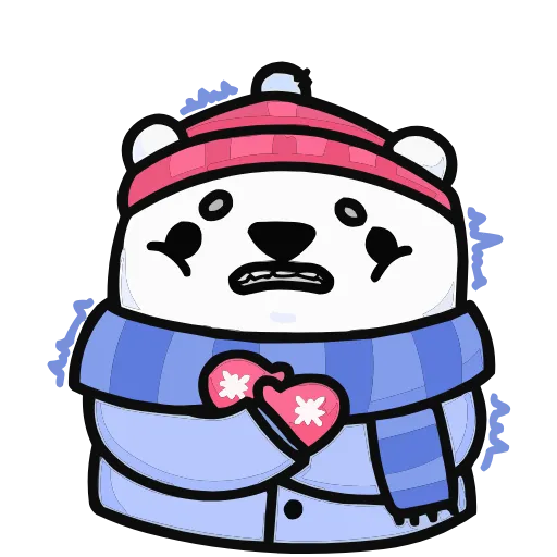 🥶 Эмодзи «Медвежонок Арти» для Telegram
