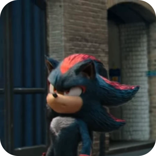 🌟 Стикер «Shadow the Hedgehog» для Telegram