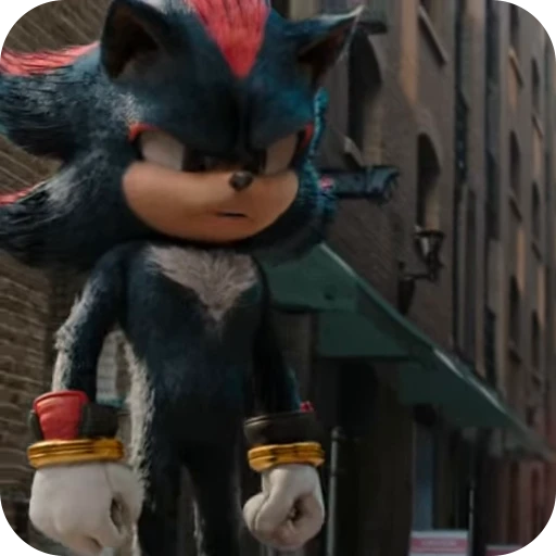 🌟 Стикер «Shadow the Hedgehog» для Telegram