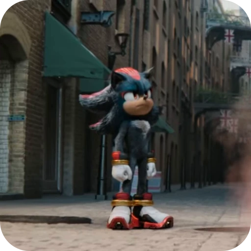 🌟 Стикер «Shadow the Hedgehog» для Telegram