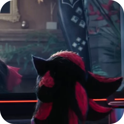 🌟 Стикер «Shadow the Hedgehog» для Telegram