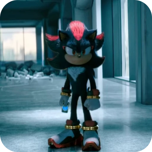 🌟 Стикер «Shadow the Hedgehog» для Telegram