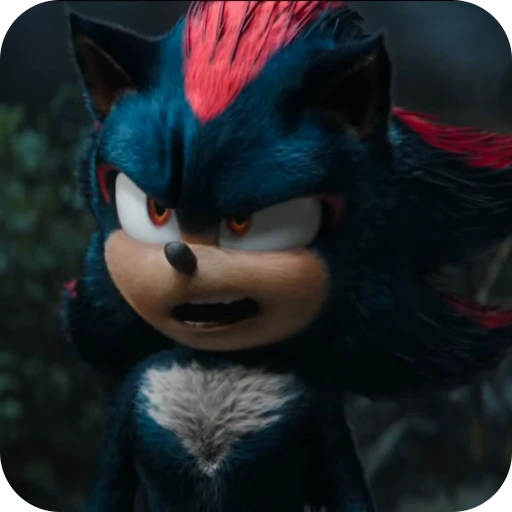 🌟 Стикер «Shadow the Hedgehog» для Telegram