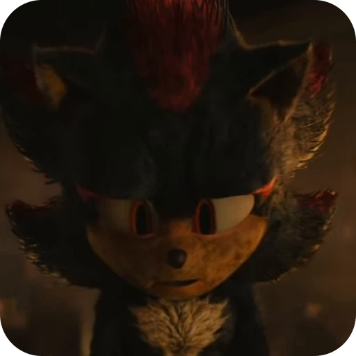 🌟 Стикер «Shadow the Hedgehog» для Telegram