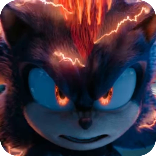 🌟 Стикер «Shadow the Hedgehog» для Telegram