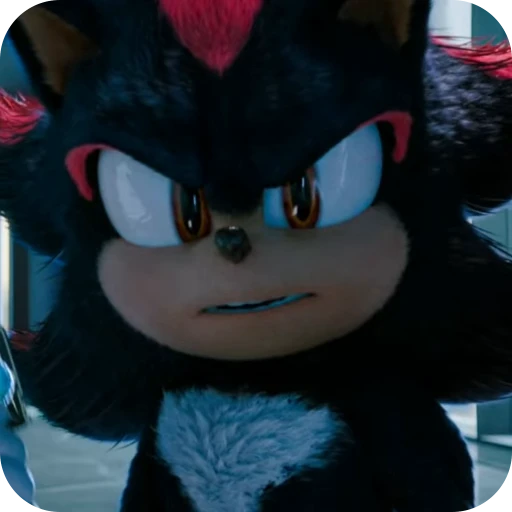 🌟 Стикер «Shadow the Hedgehog» для Telegram
