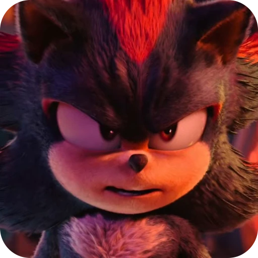 🌟 Стикер «Shadow the Hedgehog» для Telegram