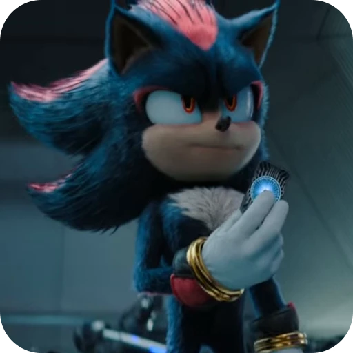 🌟 Стикер «Shadow the Hedgehog» для Telegram