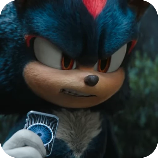 🌟 Стикер «Shadow the Hedgehog» для Telegram
