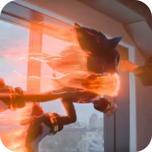 🌟 Стикер «Shadow the Hedgehog» для Telegram