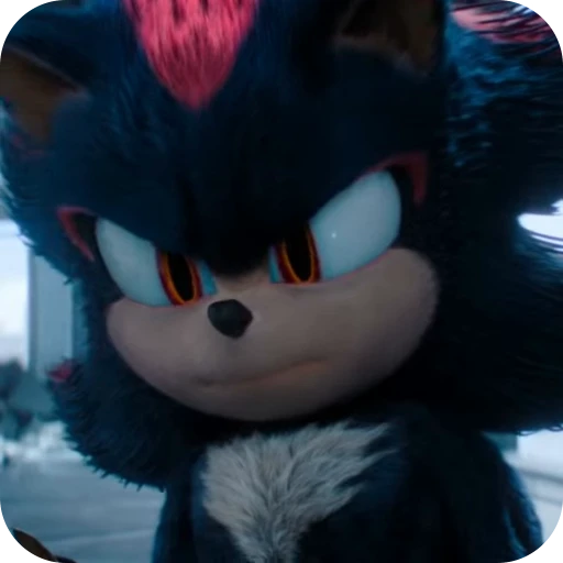 🌟 Стикер «Shadow the Hedgehog» для Telegram