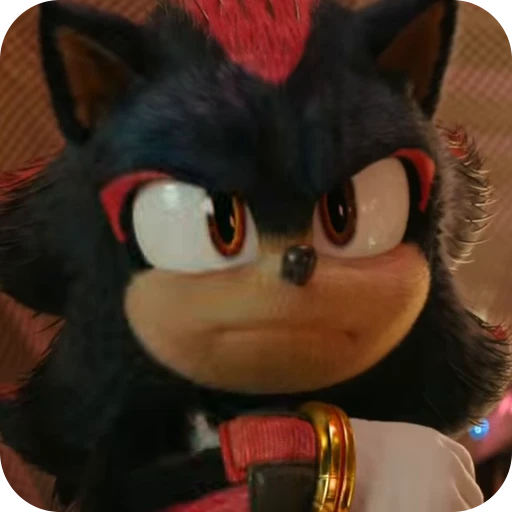 🌟 Стикер «Shadow the Hedgehog» для Telegram