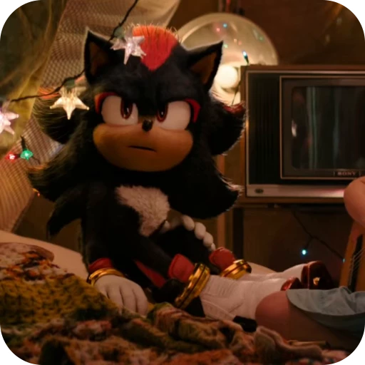 🌟 Стикер «Shadow the Hedgehog» для Telegram