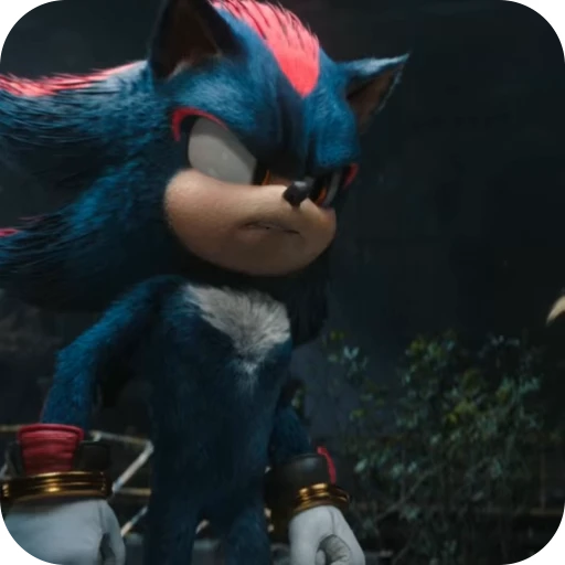 🌟 Стикер «Shadow the Hedgehog» для Telegram