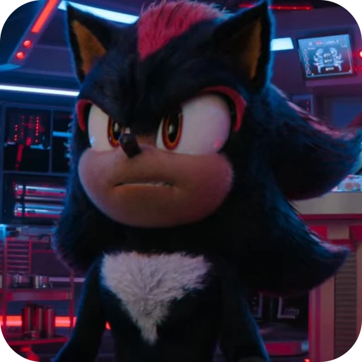 🌟 Стикер «Shadow the Hedgehog» для Telegram