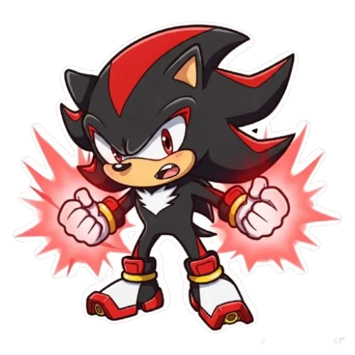 🔥 Стикер «Shadow the chibi» для Telegram