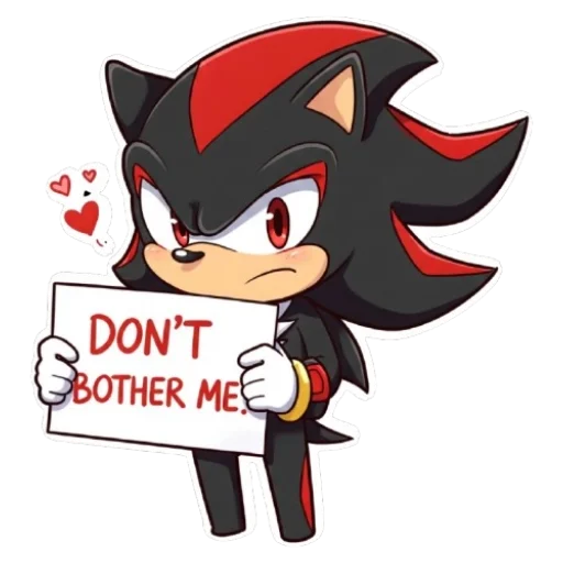 🖼 Стикер «Shadow the chibi» для Telegram