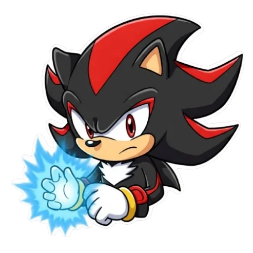 💥 Стикер «Shadow the chibi» для Telegram