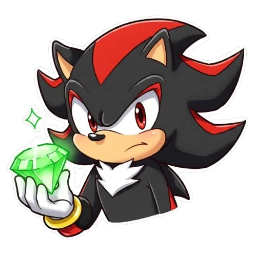 💎 Стикер «Shadow the chibi» для Telegram